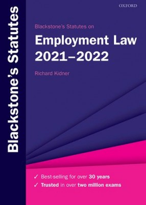 Blackstone's Statutes on Employment Law 2021-2022