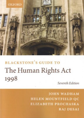 Blackstone's Guide to the Human Rights Act 1998 (7ed) 