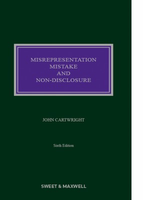 Misrepresentation, Mistake and Non-Disclosure (6ed) 