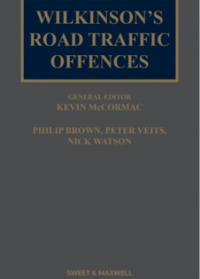 Wilkinson's Road Traffic Offences (30ed) 