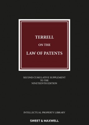 Terrell on the Law of Patents (19ed) Second Supplement 