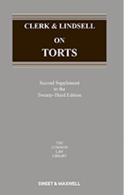 Clerk and Lindsell on Torts (23ed) Second supplement