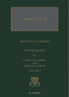 Gordon: Criminal Law of Scotland  Vol 1 (4ed)  