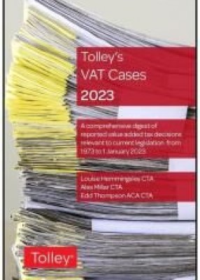 Tolley's VAT Cases 2023