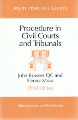 Procedure in Civil Courts and Tribunals (3ed) 