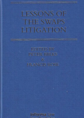 Lessons of the Swaps Litigation 