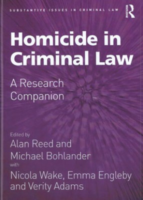 Homicide in Criminal Law: A Research Companion