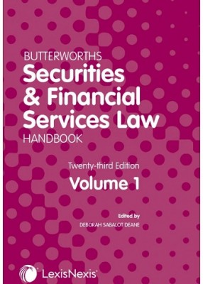 Butterworths Securities & Financial Services Law Handbook (22ed) 2022 