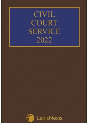 Civil Court Service 2022 (The Brown Book) + CD