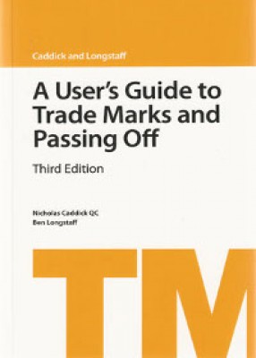 User's Guide to Trademarks and Passing Off (3ed) 